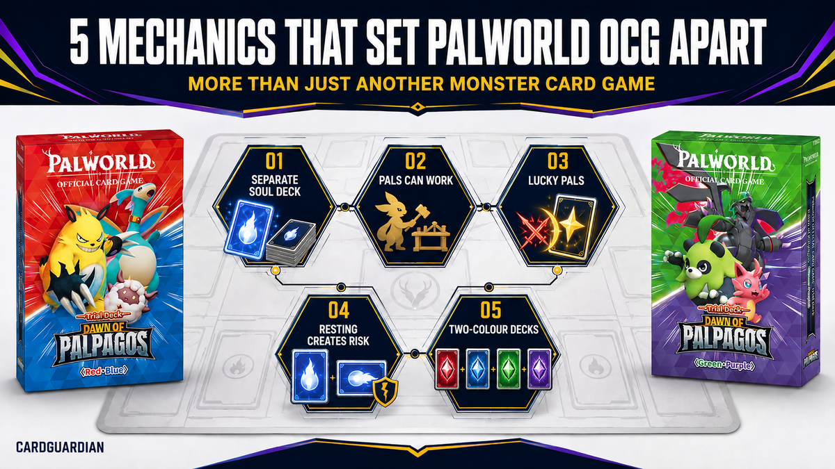 5 Mechanics That Make Palworld OCG More Than Just Another Monster Card Game
