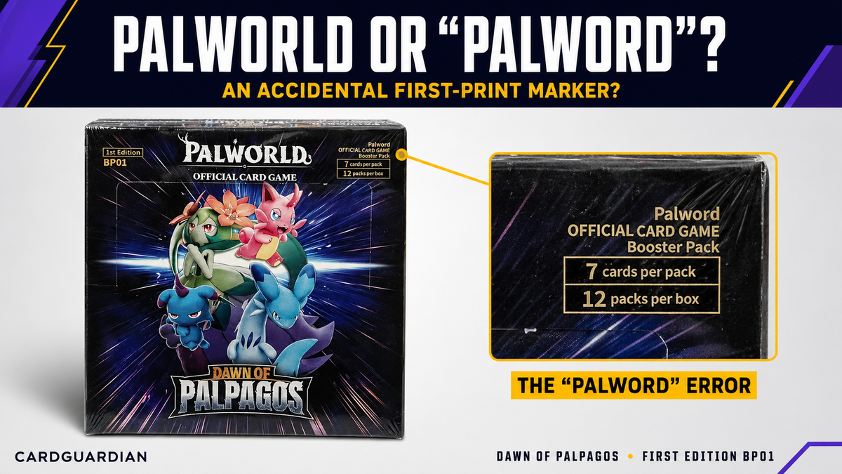 The Palworld “Palword” Error: Could Dawn of Palpagos Have an Accidental First-Print Marker?